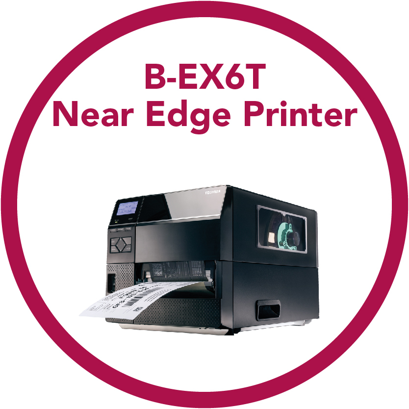 Toshiba Tec B-EX6T Near Edge Printer